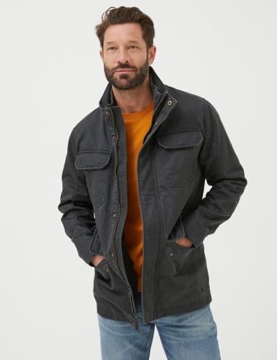 Mens wax jackets marks and spencer outlet