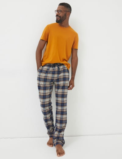 Pure Cotton Land Rover Print Pyjama Bottoms FatFace M S