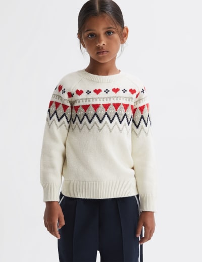Wool Blend Robin Jumper 4 14 Yrs Reiss M S