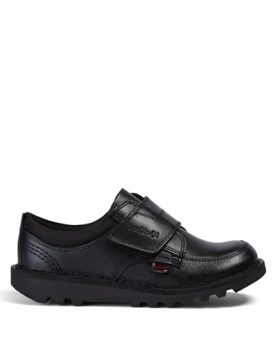 Kids Leather High Top School Shoes Kickers M S