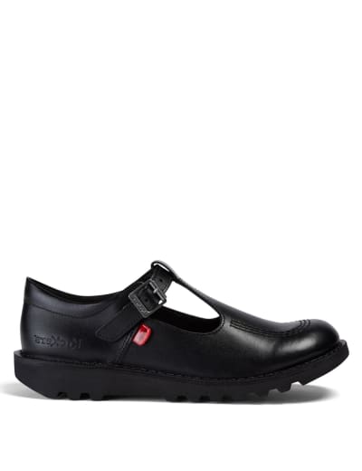 Kids Leather T Bar School Shoes 13 Small 7 Large M S