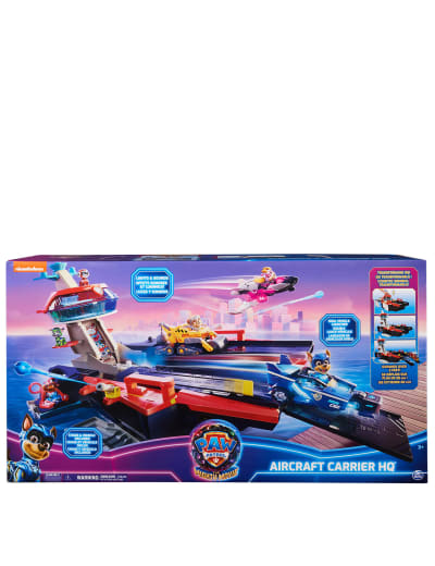 Paw patrol ultimate rescue construction truck with mini vehicle outlet
