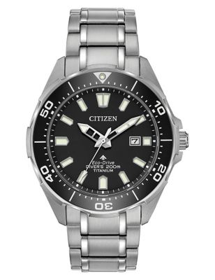 Citizen Titanium Promaster Diver Eco-Drive Stainless Steel Watch