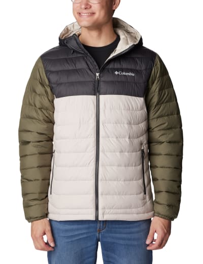 Powder Lite Hooded Puffer Jacket Columbia M S