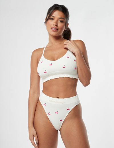 3pk Flexifit™ High Waisted Thongs, Body by M&S