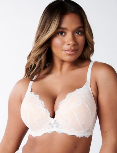 BOUX AVENUE Underwired Mollie Plunge Padded Bras & Briefs Sizes 28-40, A-G  Cup