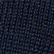 Pure Extra Fine Merino Wool Polo Neck Jumper - navy