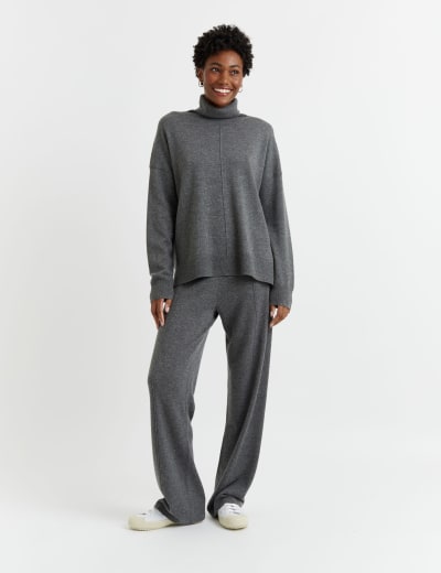 Marks and spencer cheap women's cashmere polo neck