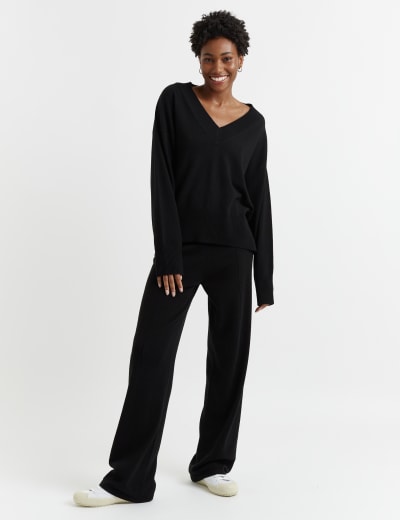 M&s cheap velour joggers