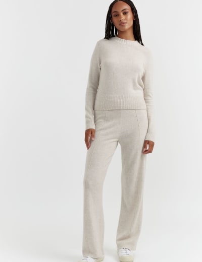 Fitted cropped clearance jumper