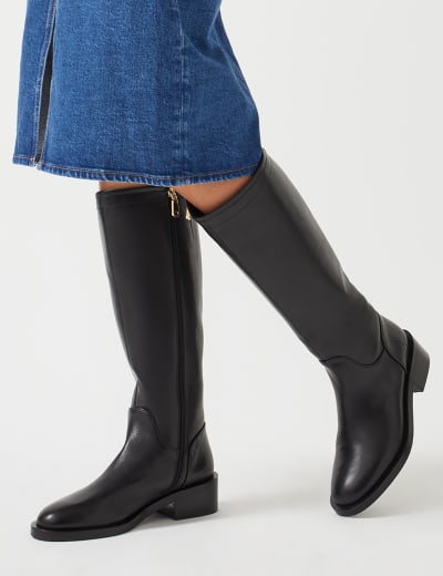 Marks and spencer wide calf boots clearance