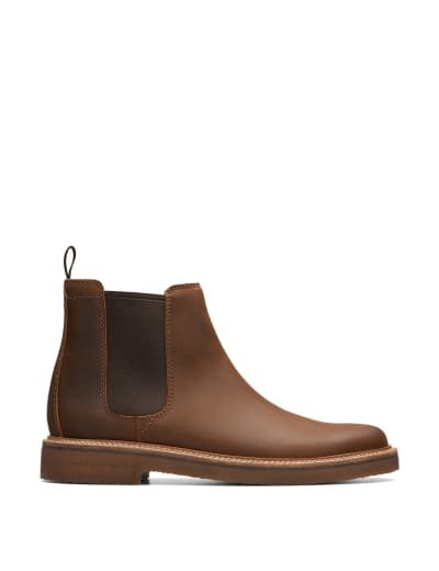 Leather Chelsea Boots CLARKS M S