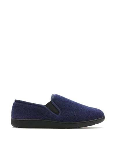Marks and spencer mens slippers wide fit sale