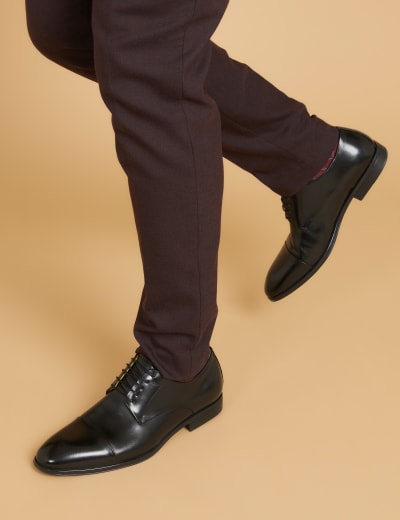Leather Oxford Shoes CLARKS M S