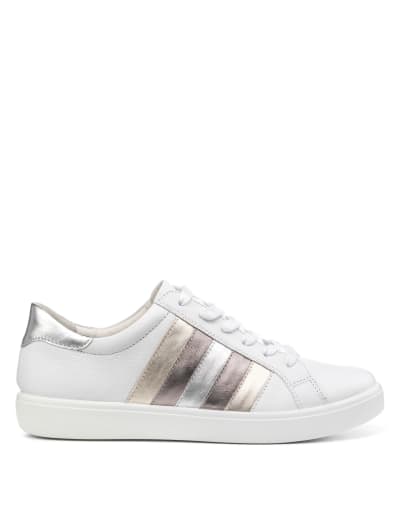Leather Lace Up Trainers M S Collection M S