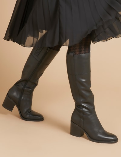 Marks and spencer slouch boots shop