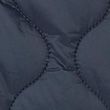 Hooded Longline Puffer Jacket - blue