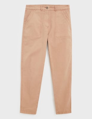 chino ankle length pants