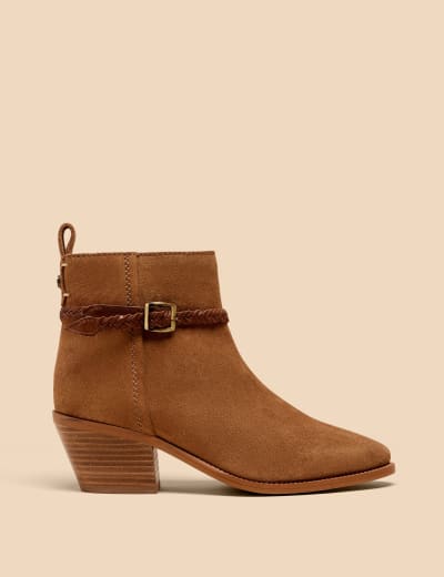 Cheap suede ankle boots online