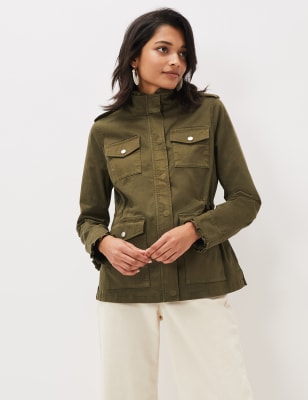 womens plus size utility jacket