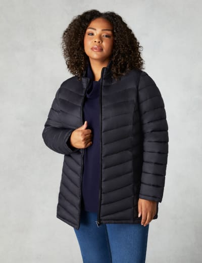 Pack away store down jacket