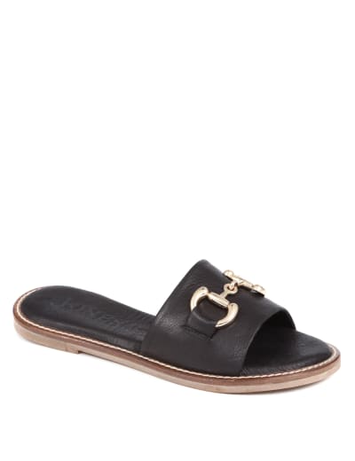 Gucci flat bow suede mule best sale