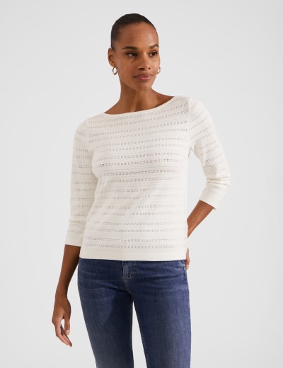 Plain white crew neck deals jumper