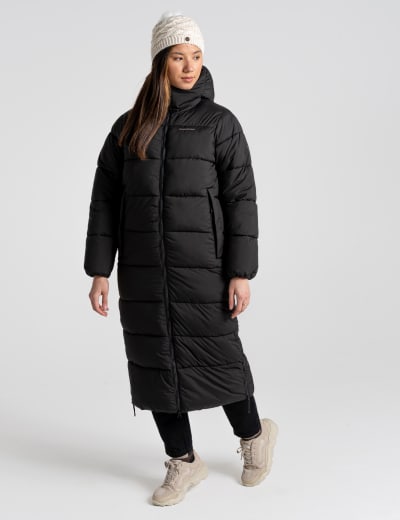 Hunter puffer coat best sale long