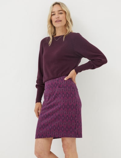Ladies jersey deals skirts uk