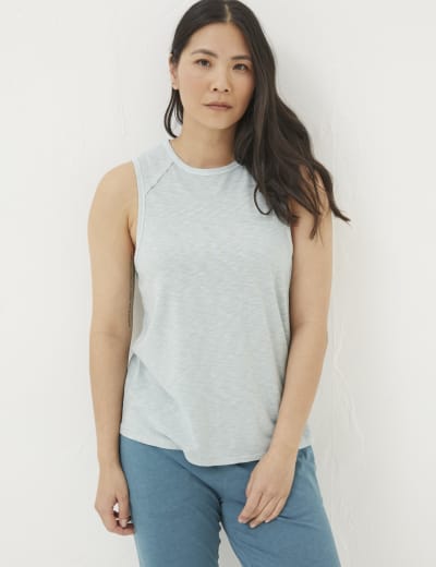 Relaxed Vest Top, M&S Collection