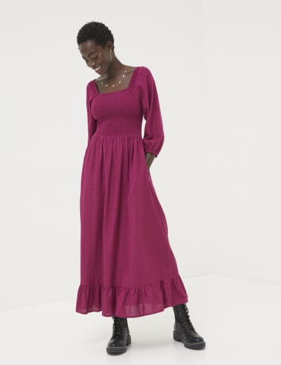 Sea salt velvet clearance dress