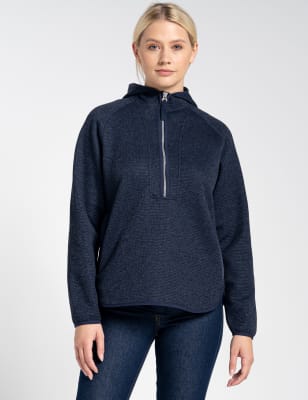 marks and spencer ladies fleece tops