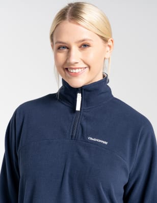 marks and spencer ladies fleece tops