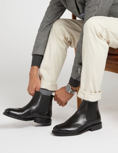 Crew clothing cheap chelsea boots
