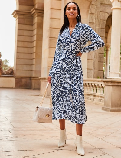 Dune on sale zebra shoes