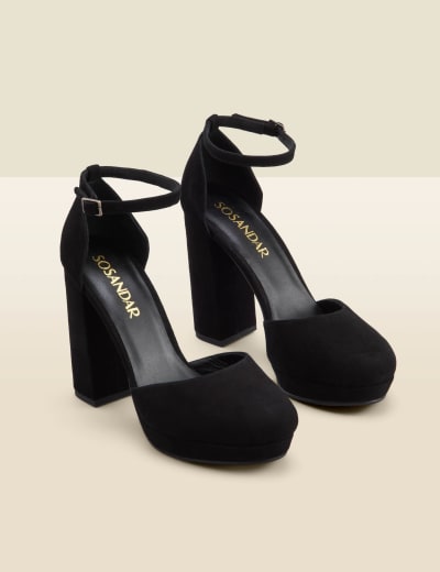 Ankle strap platform hot sale