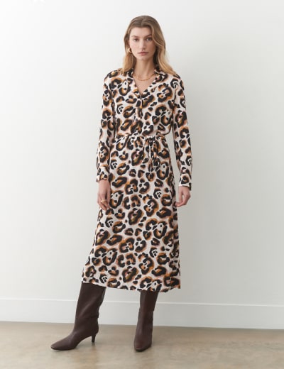 M&s leopard print shoes sales
