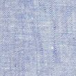 Pure Linen Midi Wrap Skirt - blue