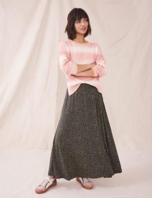 m and s pink skirt