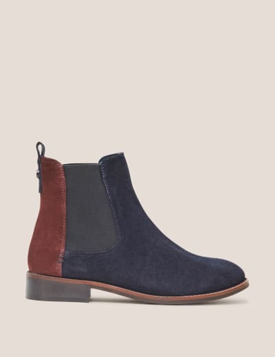 Marks and spencer online blue suede boots