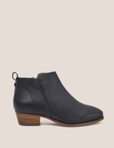 M&s navy ankle boots on sale