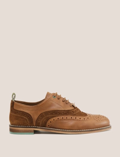 Clarks tan brogues ladies sales