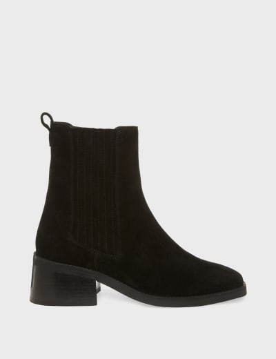 Stuart weitzman basilico clearance suede chelsea boots