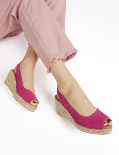 Marks and spencer wedge shoes discount