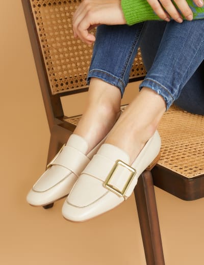 Women's leather loafers sale 2025