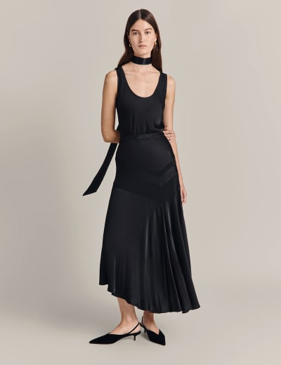 Animal Print V Neck Maxi Beach Dress SOSANDAR M S