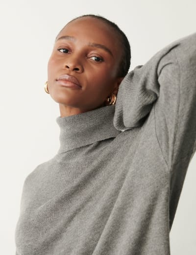Childrens roll neck jumpers store