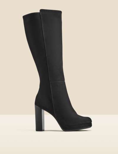 Marks and spencer clearance black knee high boots