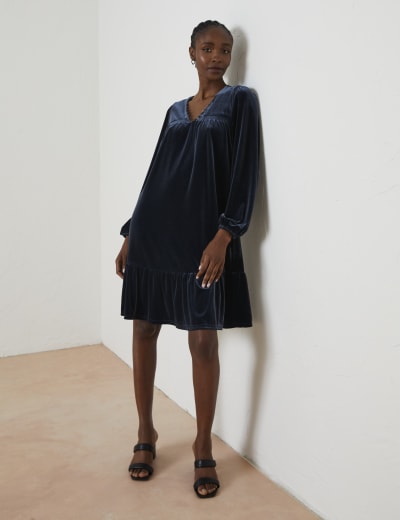 Velvet dress uk online best sale