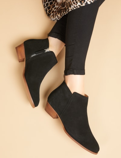 M&s womens boots wide fit 2025